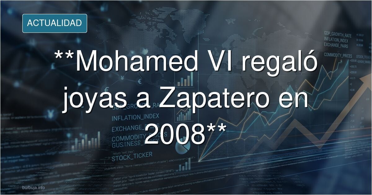 ATENCIÓN BOMBA. Mohamed VI compró a Zapatero !!!!!!!!!