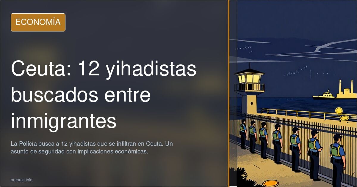 La policía busca a 12 yihadistas en Ceuta