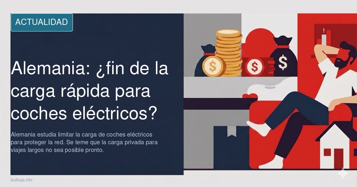 En Alemania se quiere limitar la carga de los coches eléctricos