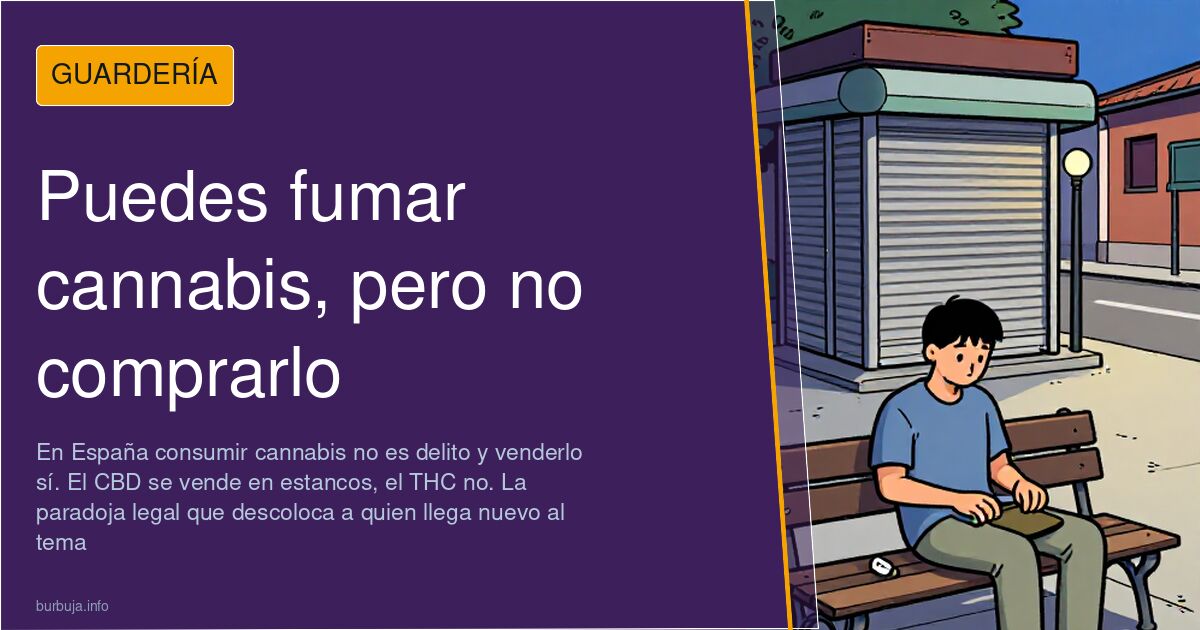 Ilustración de una tienda de CBD en España