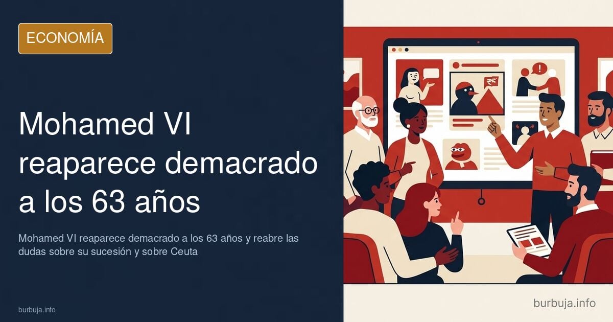 Reaparición pública de Mohamed VI, rey de Marruecos, con aspecto demacrado a los 63 años