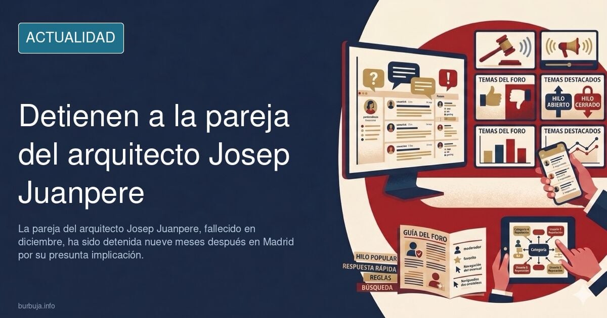 Giro en la gloria del arquitecto Josep Juanpere, gran amigo de Isak Andic: detienen a su pareja 9 meses después