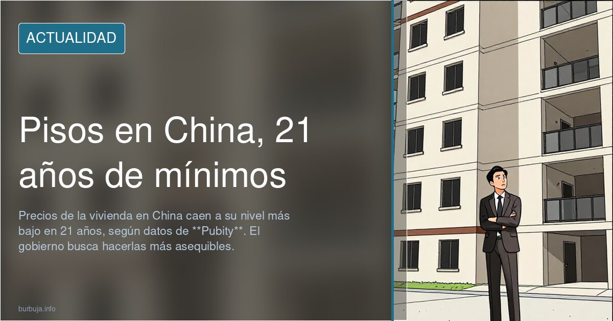 Bajada brutal de precio de los pisos