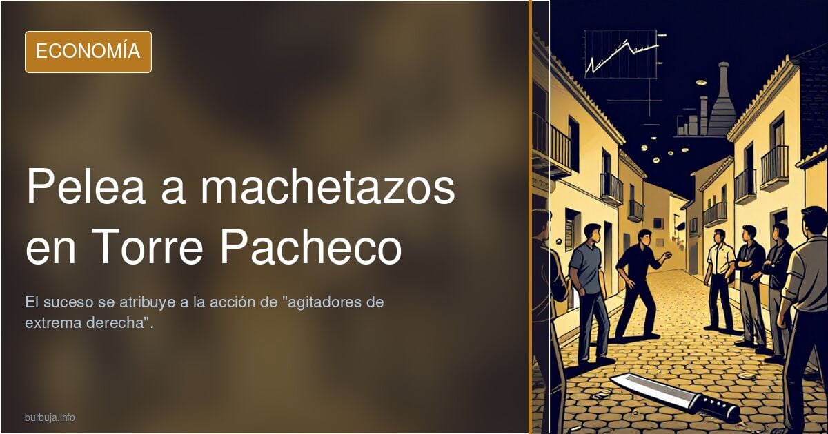 Torre Pacheco es una jungla de monos con armas