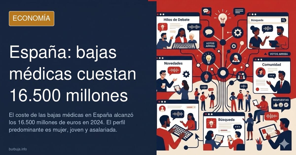 muyer, joven y funcionaria: el perfil de las bajas médicas en España