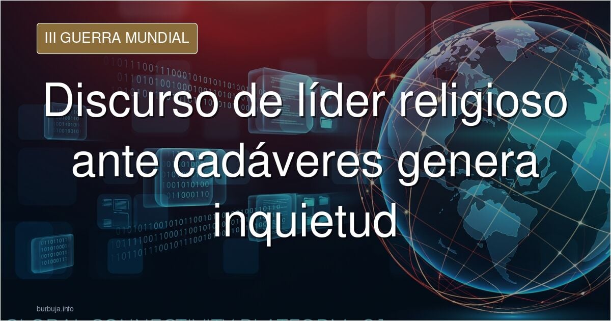 Narcopresidente  cobrizo da incendiario discurso religioso frente cadáveres.. asistentes perturbados se lo "Piensan" antes de aplaudir