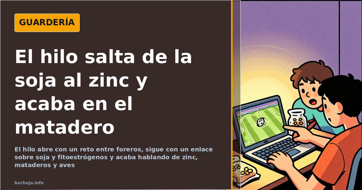 El hilo salta de la soja al zinc y acaba en el matadero