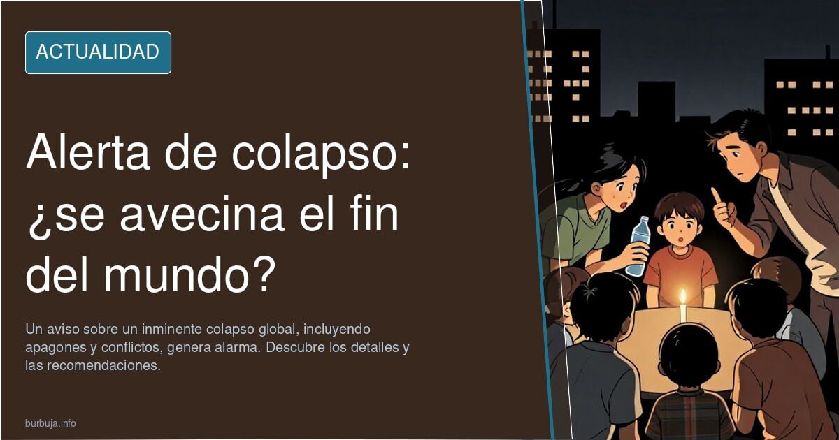 AVISÉ DEL FIN DEL MUNDO Y TODOS RIÉNDOSE........