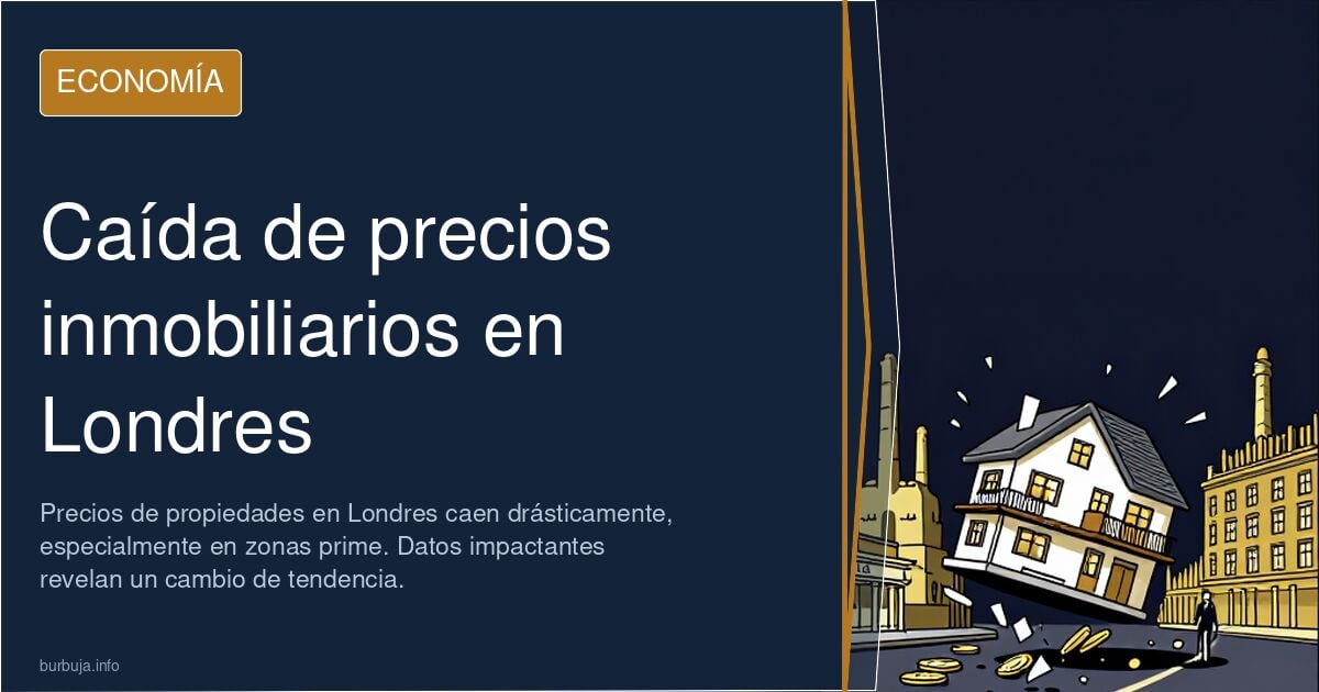 Barbas.. Vecino..: "Los precios de las propiedades en Londres están cayendo en picado y los números son impactantes..