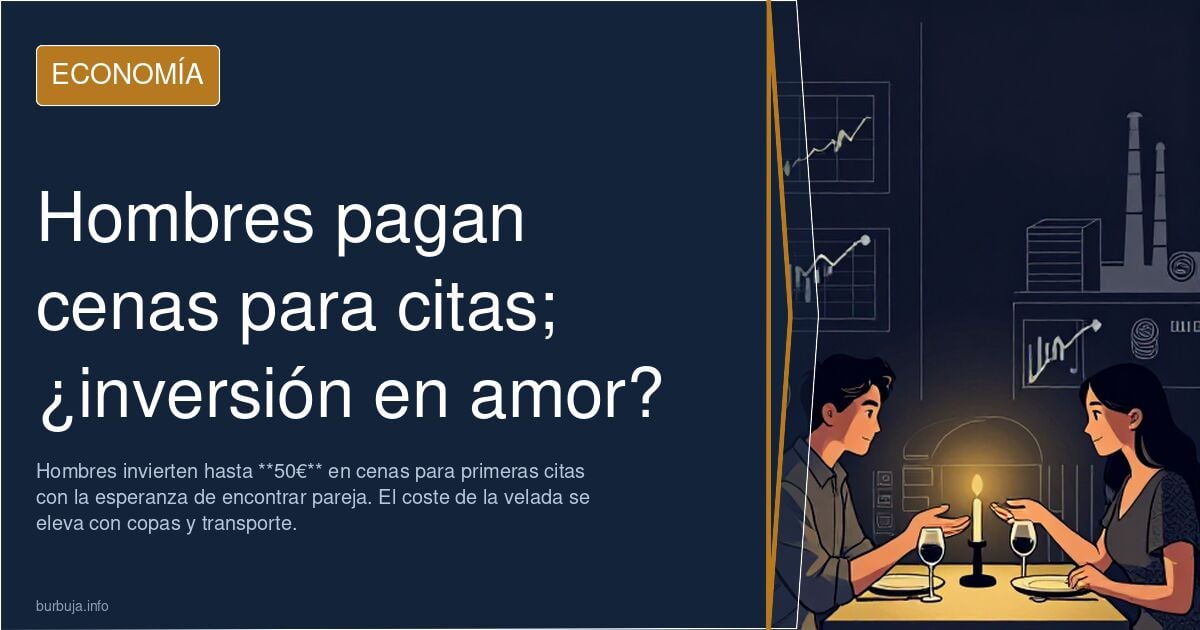 Hombres apuestan con el pago de cenas encontrar el amor