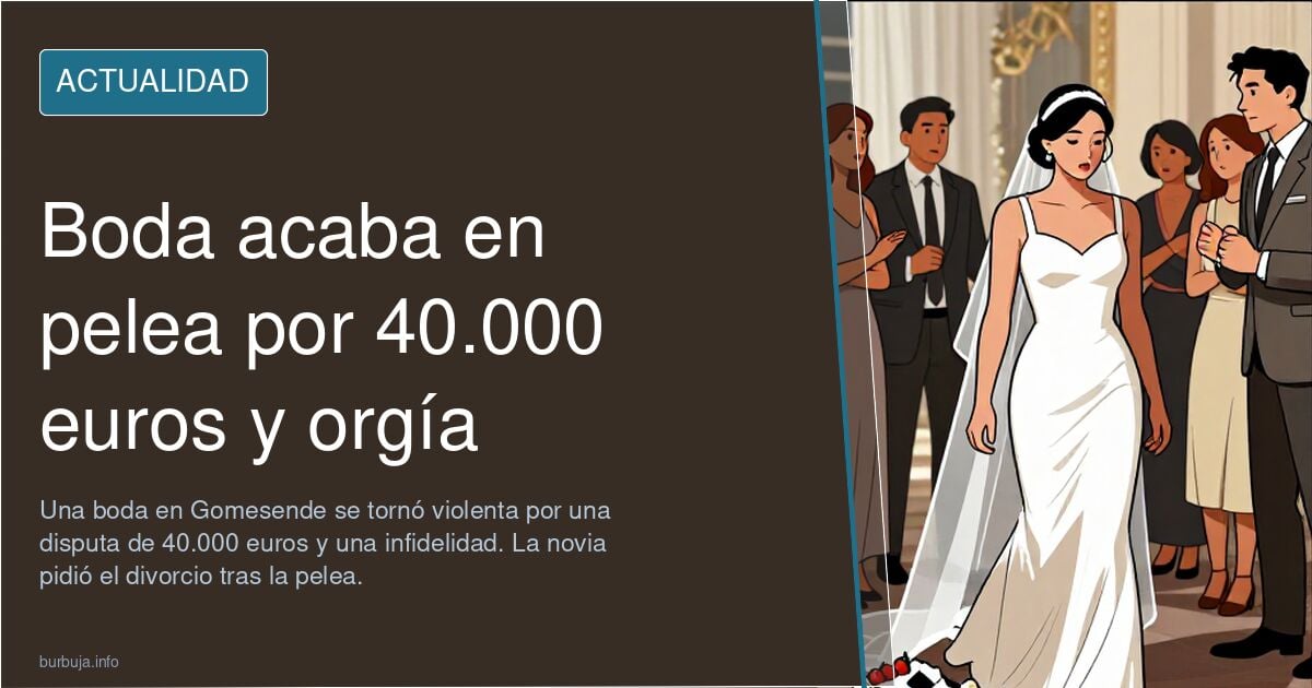 Boda con colombiana: pide 40k, él se niega y pasa esto