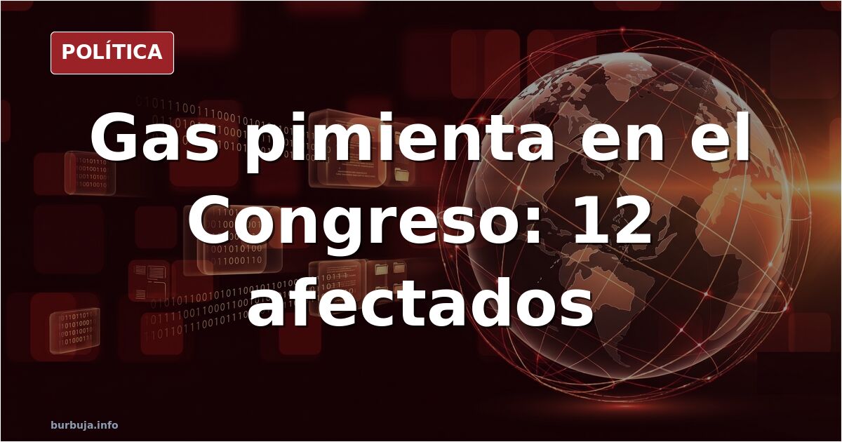 Atentado PP en el Congreso