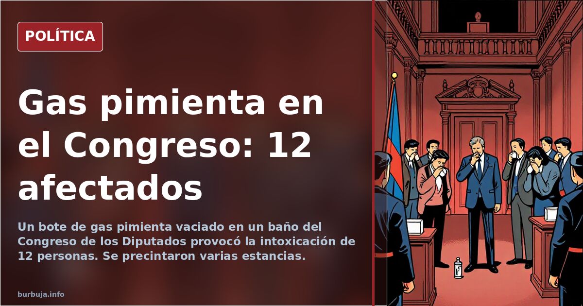 Atentado PP en el Congreso