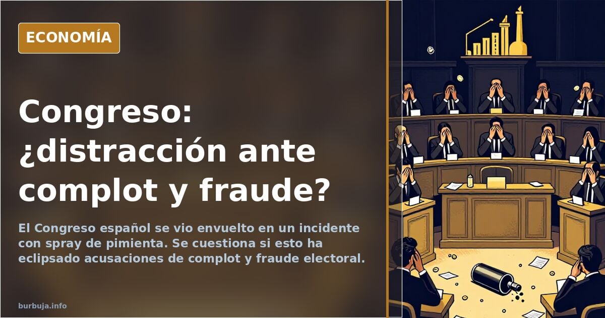 Han tapado el complot para asesinar a una jueza y un embeleco electoral con lo de plumarmen