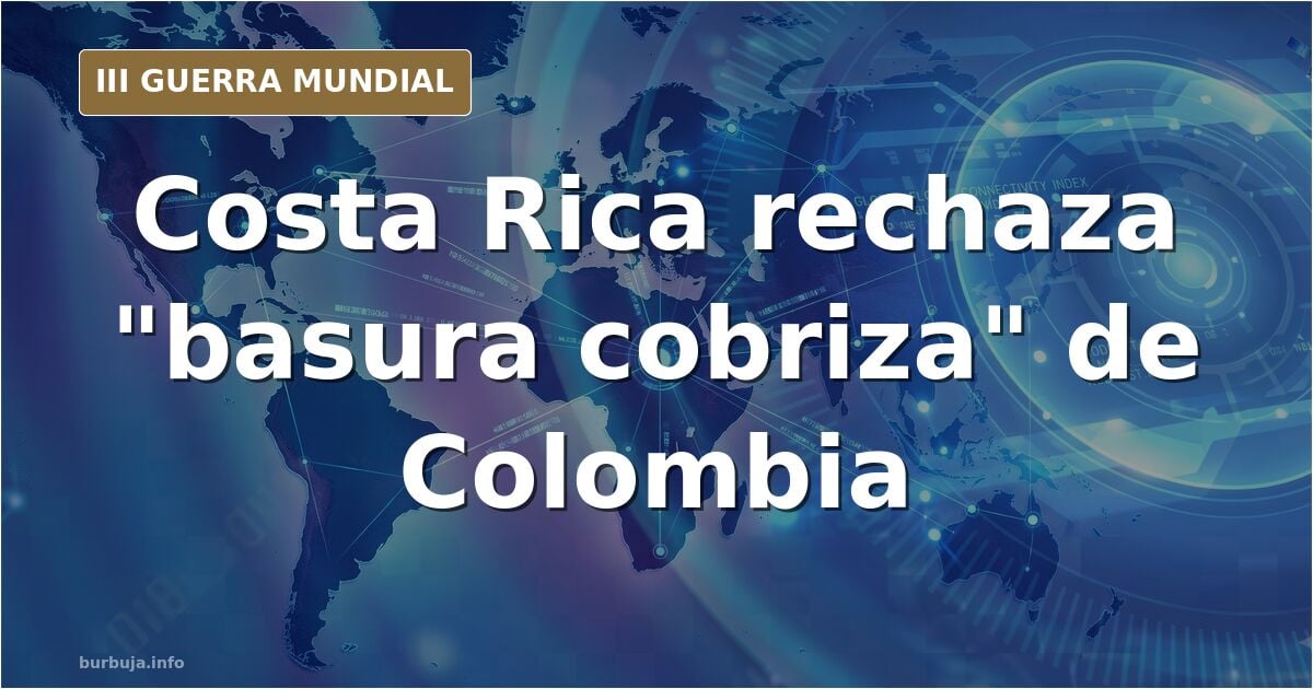 Presidenta de Costa Rica a Narco presidente cobrizo "No vamos a recibir cochambre cobriza"