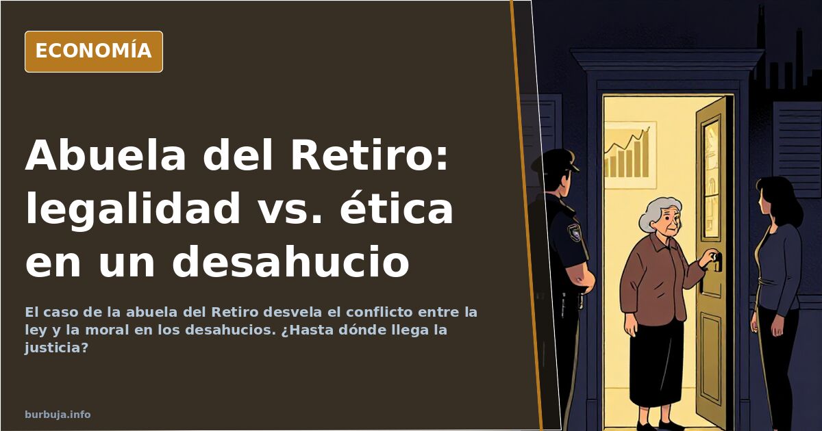 Reflexiones sobre el deshaucio de la abuela del Retiro (tocho inside)