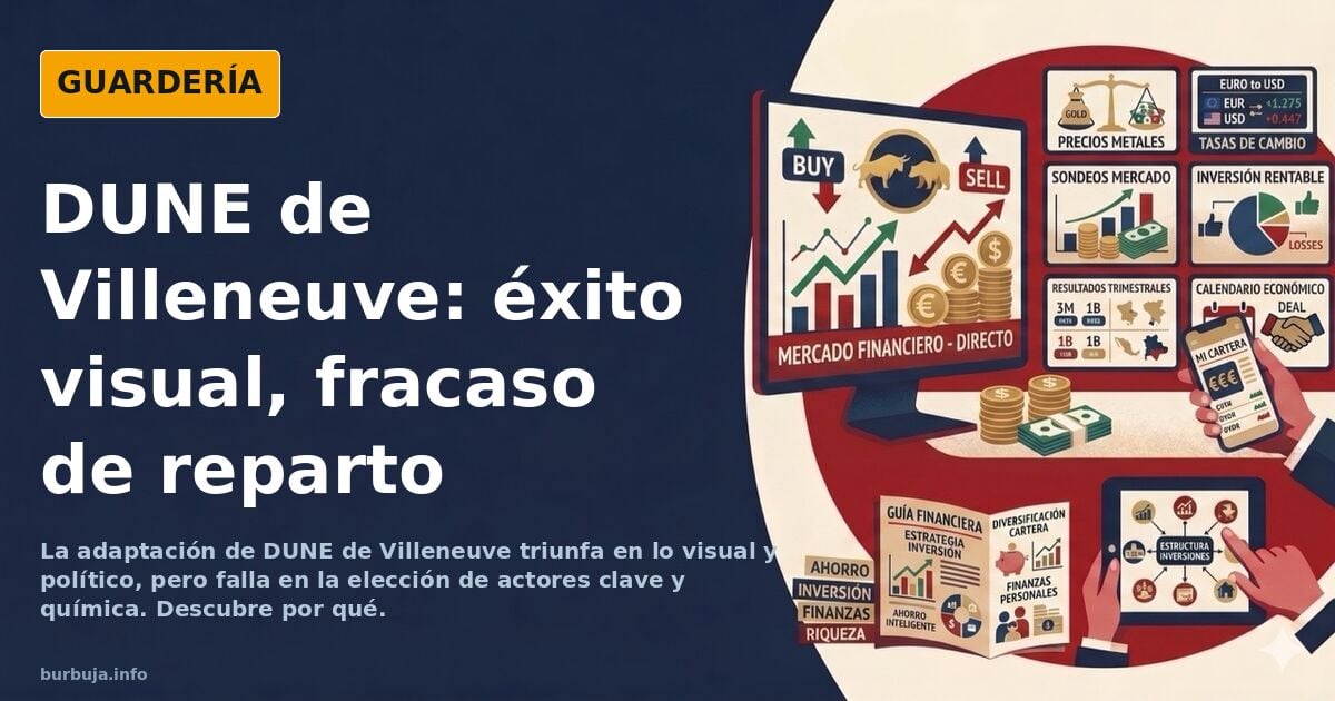 Qué oportunidad se perdió con la adaptación de DUNE