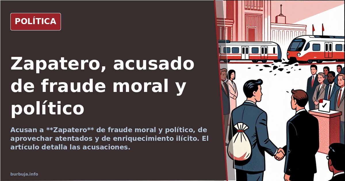 Ese eres tú, Zapatero (Juan Carlos Girauta en El Debate)