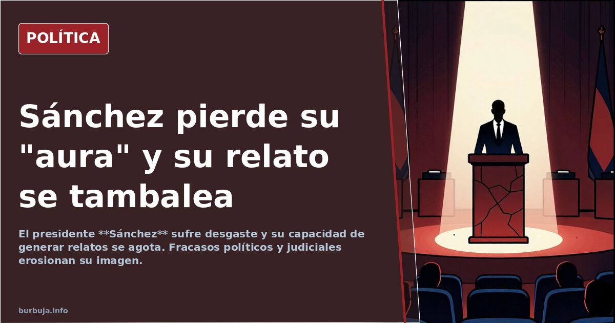 El aura perdida, el relato averiado (Ignacio Camacho en El ABC)