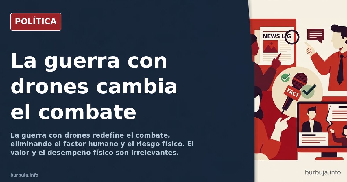 La guerra de drones ha acabado con el poco romanticismo que les quedaba a las guerras modernas