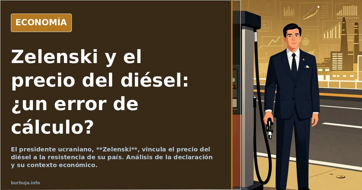 Zelenski dice que no le importa que suba el diesel, hasta el último ucraniano. jorobar se descubre que es un Goblin mide 1.50 cm !!!