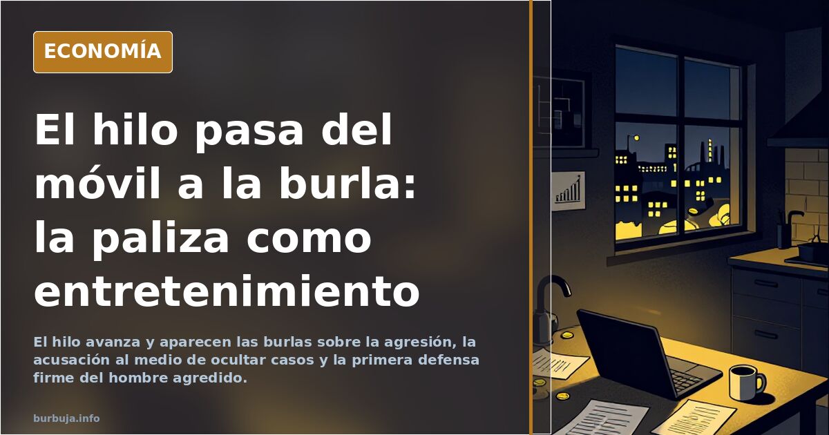 El hilo pasa del móvil a la burla: la paliza como entretenimiento