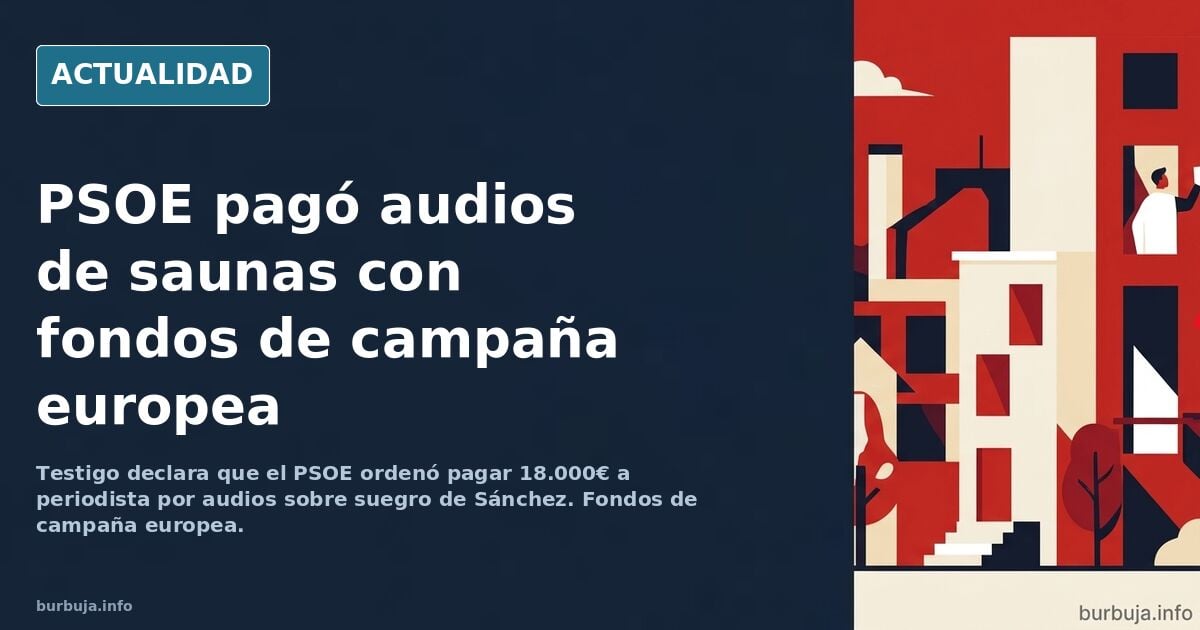 El psoe cometió el mismo delito que Trump con Stormy Daniels