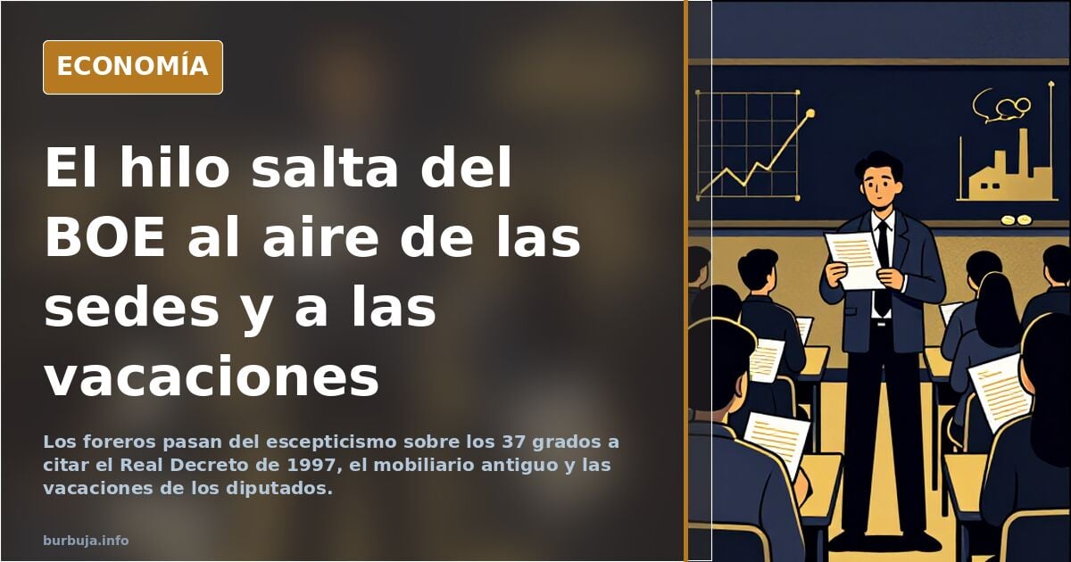 Vox no quiere climatizar (ni ventiladores) colegios e institutos (de 33 a 37 grados hay aulas)de Palma "creemos en la cultura del esfuerzo"