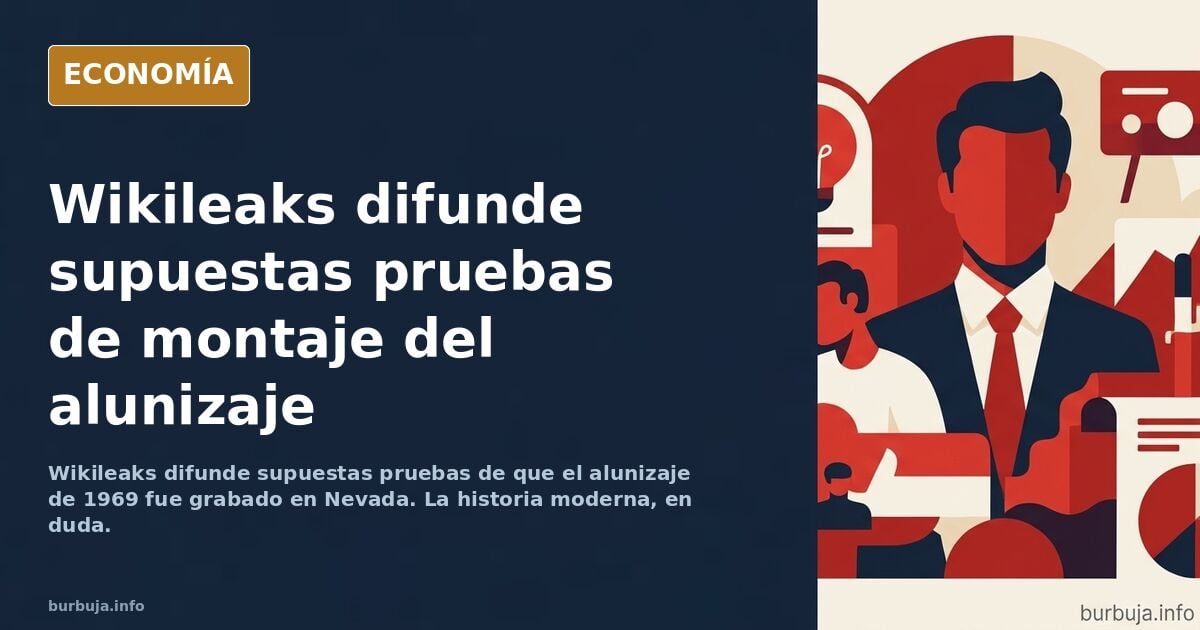 Wikileaks muestra 17 minutos que demuestran que el alunizaje de 1969 fue grabado en el desierto de Nevada. La historia moderna es un timo.