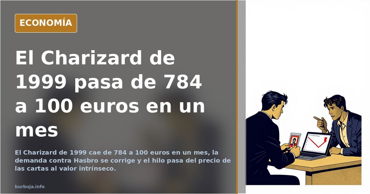 La empresa de cartas Pokémon arruina a los especuladores y revendedores. Explota la burbuja de "inversión"