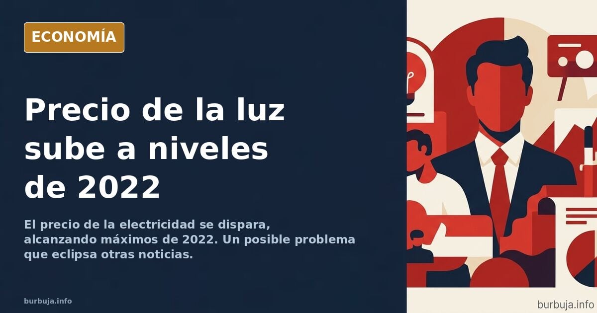 Precio de la luz en máximos ,  y todos hablando de noticias de guano