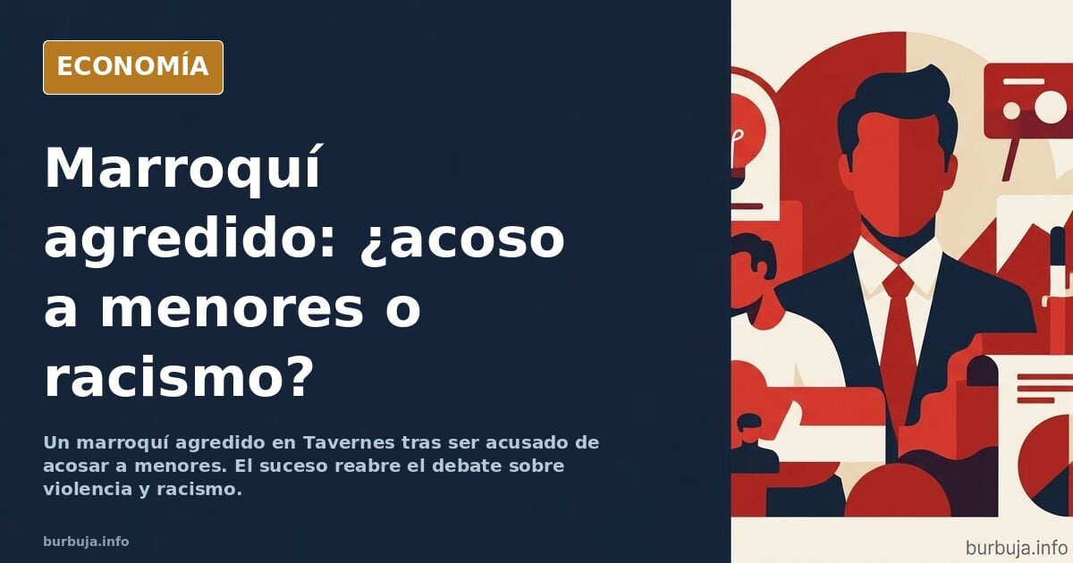 Parece que el jovenlandés apalizado quería meter su peine en unas menores