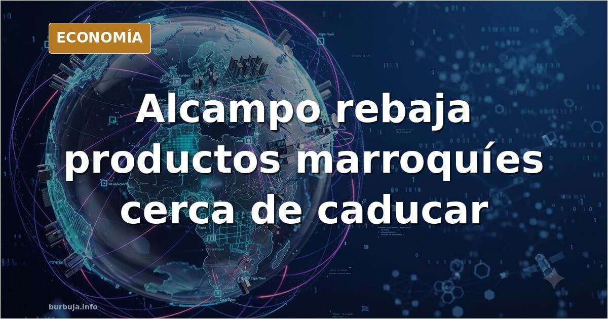 Alcampo pone de oferta los productos de marruecos que están a punto de caducar y nadie compra.