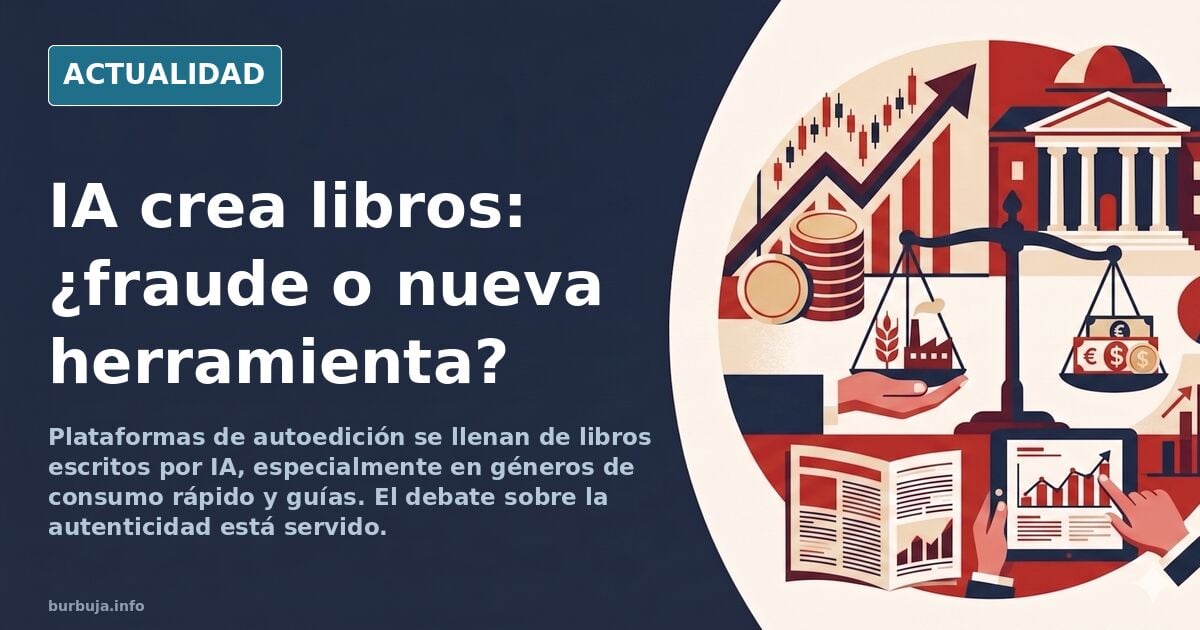 ¿Hay gente que ya está escribiendo libros fraudulentamente, es decir, que en realidad la redacción la ha hecho hacer a una IA?