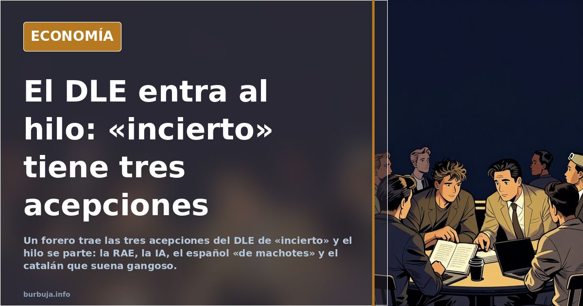 Foro independentista catalán hablando del castellano