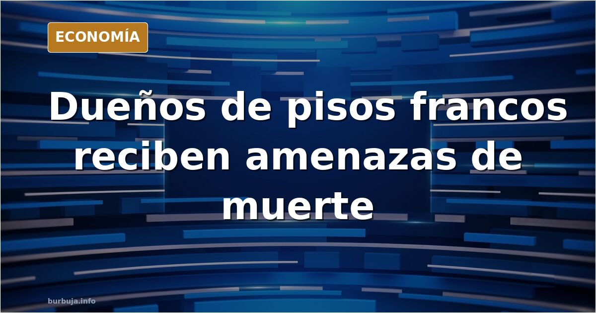 Los dueños del piso Franco se rinden ante las amenazas de gloria que están recibiendo. La violencia del régimen sanchista vuelve a dar fruto.