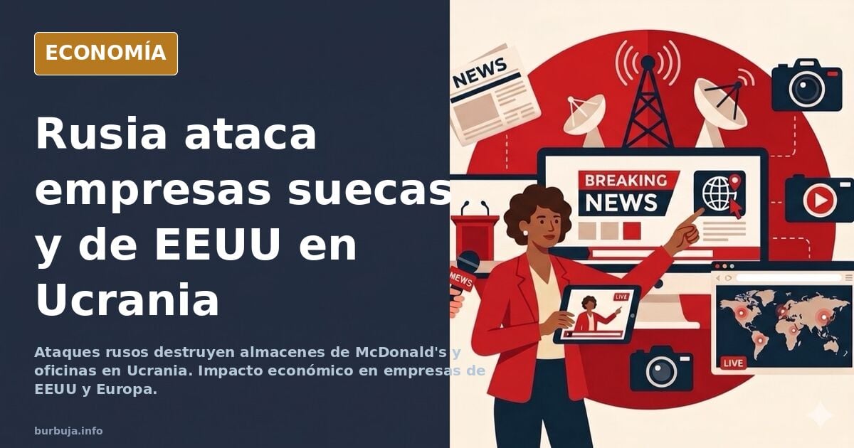 Nueva etapa en la guerra: Rusia está misilizando las empresas de EEUU y EU en Ucrania
