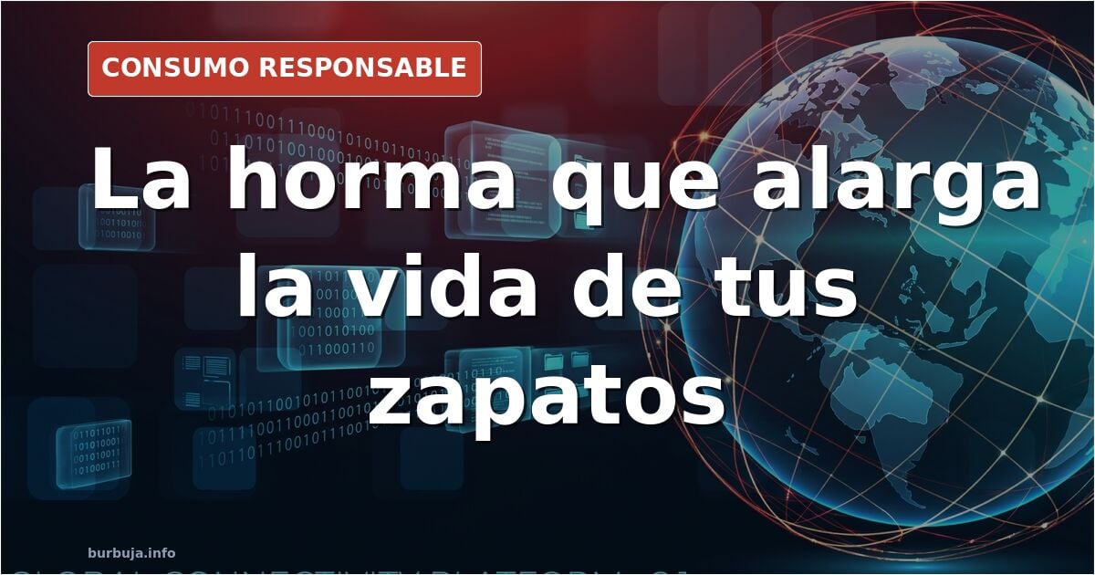 Hormas de madera dentro de un par de zapatos de piel, usadas para conservar la forma del calzado