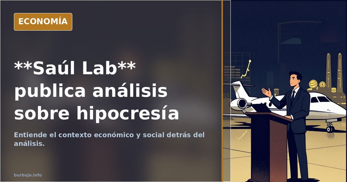 Saúl Lab se la vuelve a sacar