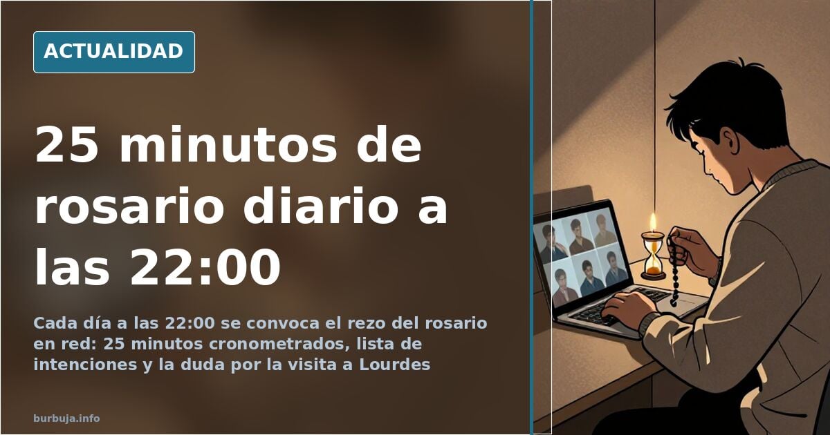 Daily 10 PM Rosary Held Online with Prayer Intentions List