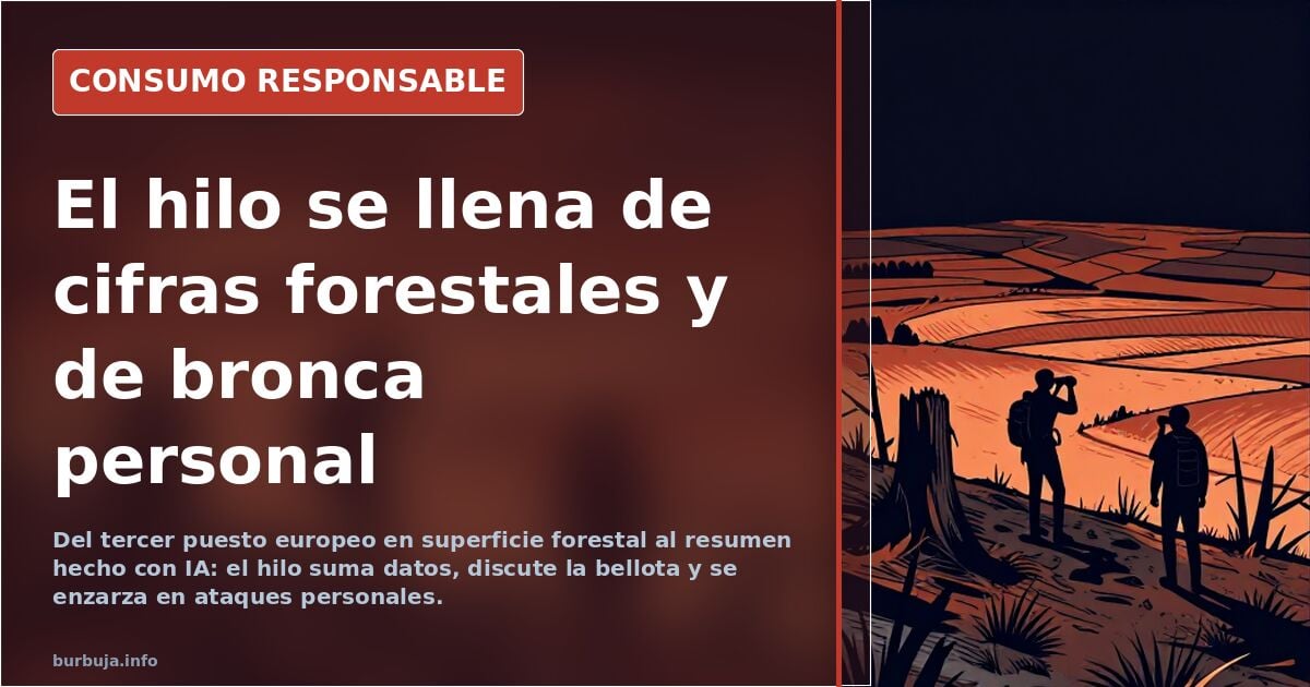 Hay que reforestar España