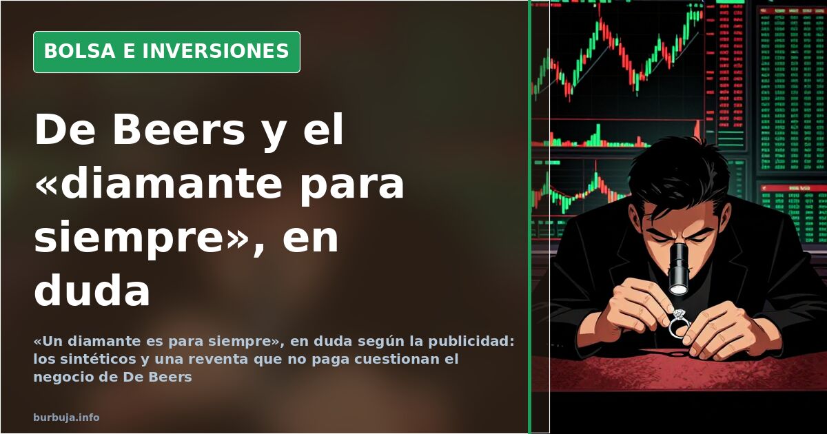 Gráfico de velas sobre una pantalla de terminal financiero, imagen ilustrativa del mercado del diamante