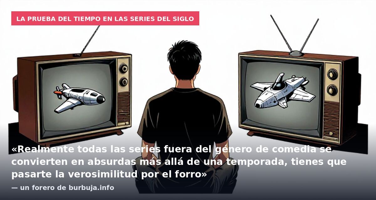 La prueba del tiempo en las series del siglo: «Realmente todas las series fuera del género de comedia se convierten en absurdas más allá de una temporada, tienes que pasarte la verosimilitud por el forro» — un forero de burbuja.info