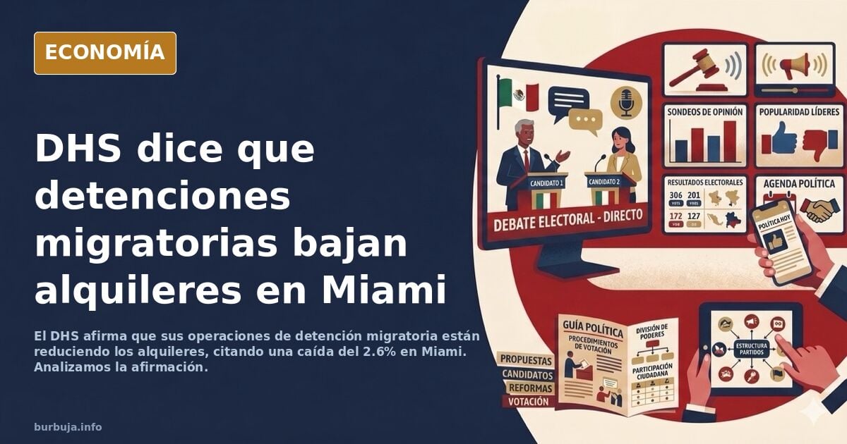 DHS asegura que el alquiler en Miami bajó por las detenciones de forasteros