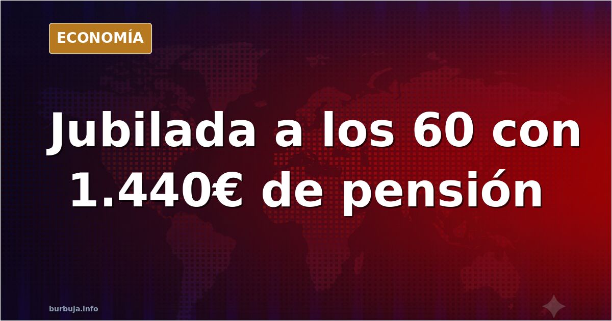 Mari Carmen se jubiló a los 60 años