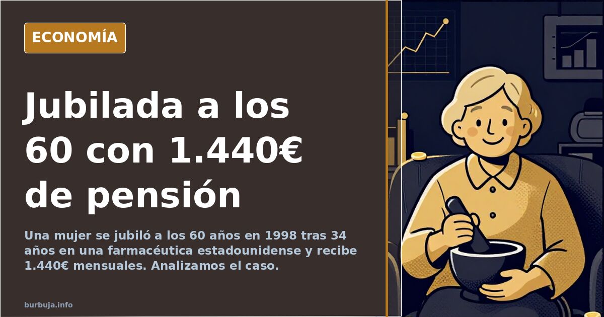 Mari Carmen se jubiló a los 60 años