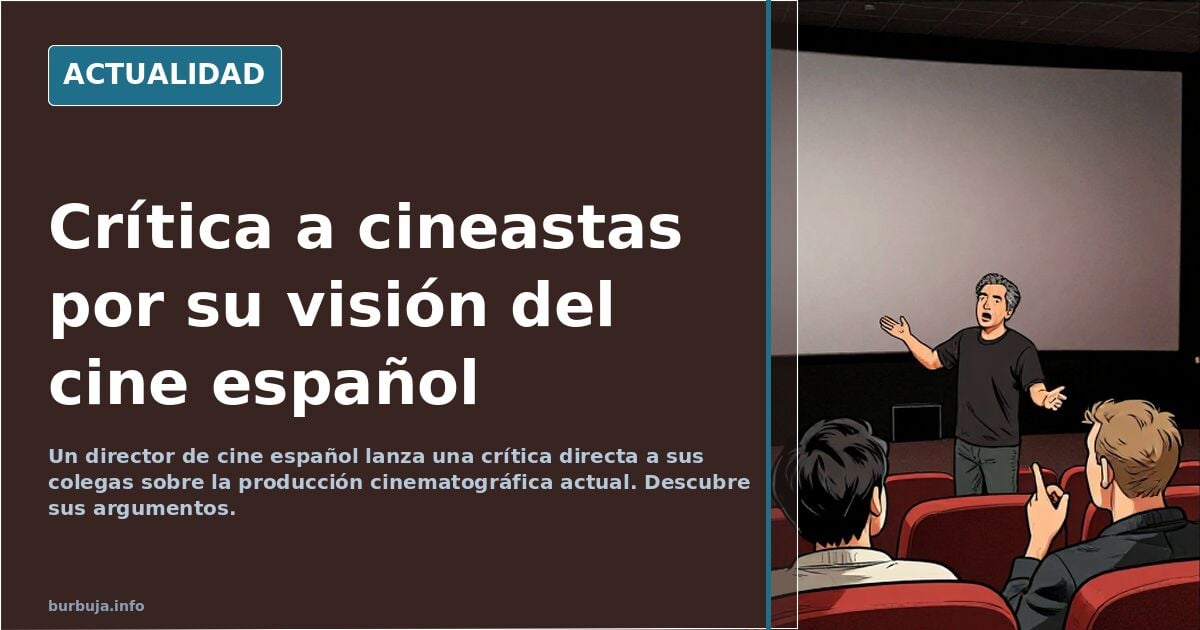 Alguien lo tenía que decir y él lo dijo .
Directo a Los Javis a los directores de cine .‼️
Bravo por este Señor