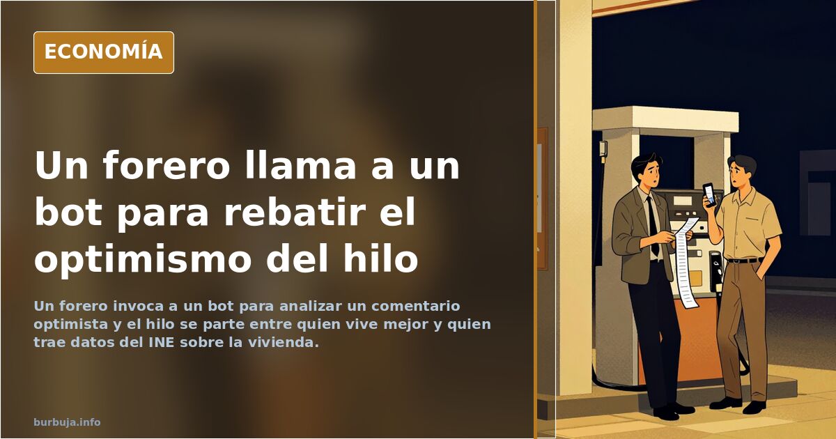 Si lo piensas friamente las cosas van a mejor