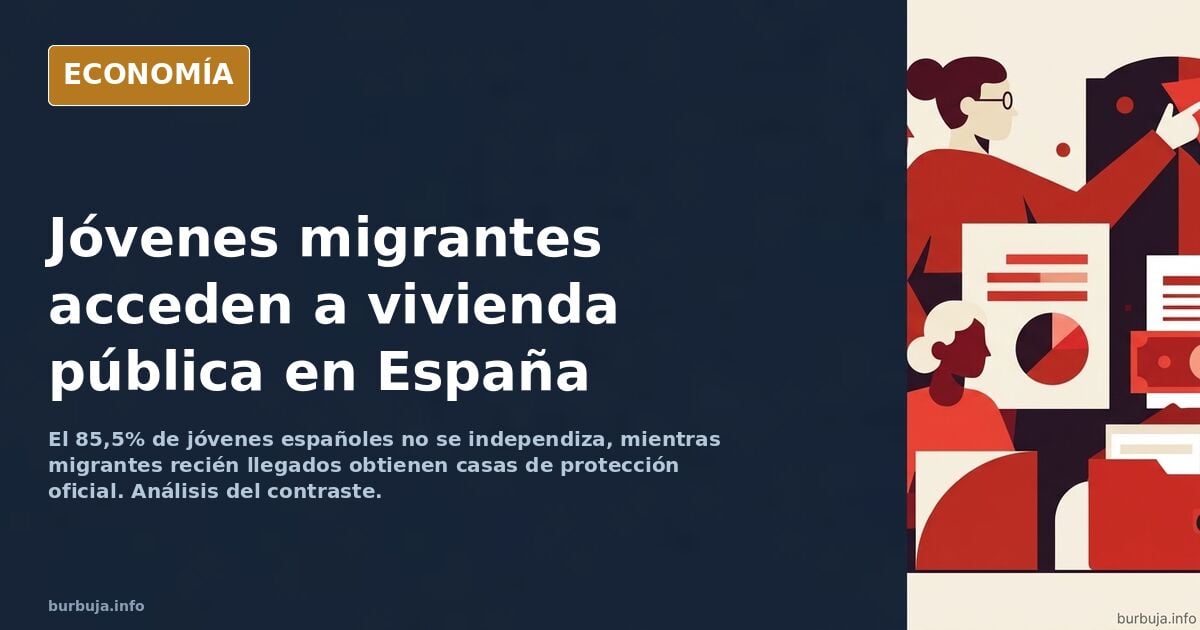 TODO es sorprendente en España. Chavales de África recien llegados disponen de independencia y de casas de protección oficial.