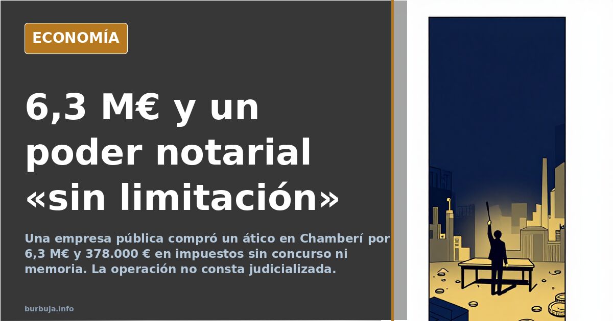 Edificio de viviendas de lujo en el barrio de Chamberí de Madrid junto a gráficos de precios, en la operación del ático de Pl